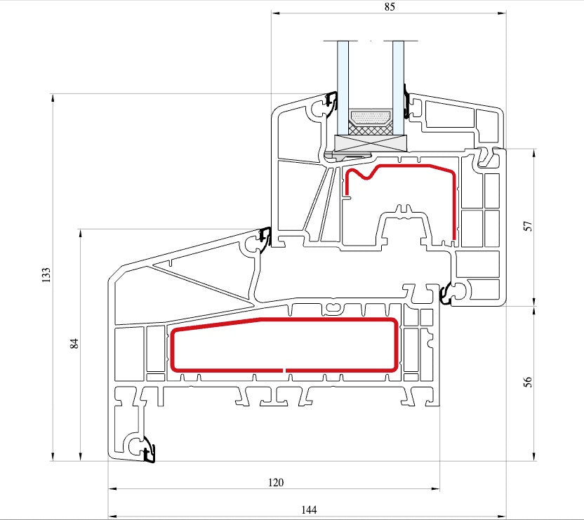 Ideal 7000 NL - Kunststof kozijnen